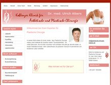 Tablet Screenshot of plastische-chirurgie-koblenz.de